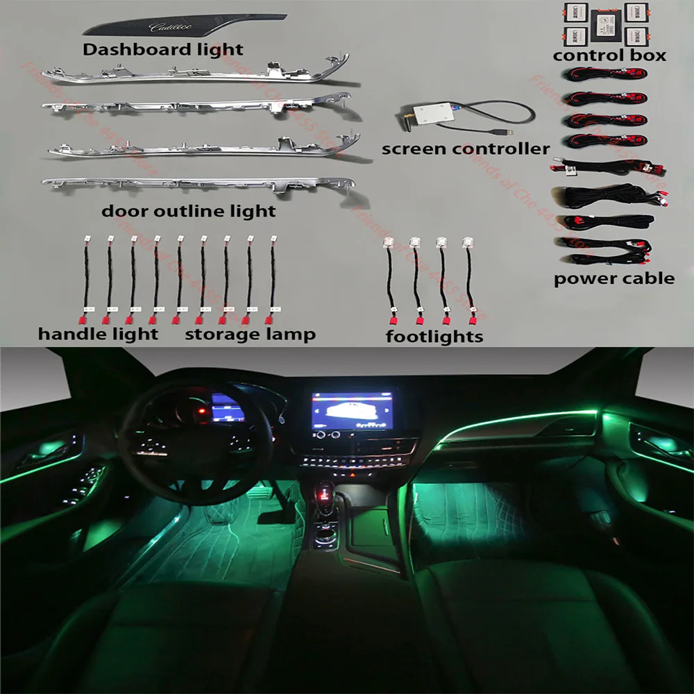 Полный свет, 64 цвета, для Cadillac CT5 2019-2022, светильник щение окружающей среды, светодиодная атмосферная лампа, светящаяся полоса, оригинальная атмосферная лампа 1:1
Полный свет, 64 цвета, для Cadillac CT5 2019-2022, светильник щение окружающей среды, светодиодная атмосферная лампа, светящаяся полоса, оригинальная атмосферная лампа 1:1
