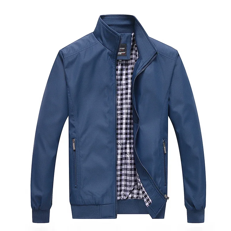 Men's Quality Solid Jacket Spring Autumn Casual Solid Fashion Slim Bomber Jacket Men Overcoat New Arrival Baseball Jackets Coats
Men's Quality Solid Jacket Spring Autumn Casual Solid Fashion Slim Bomber Jacket Men Overcoat New Arrival Baseball Jackets Coats