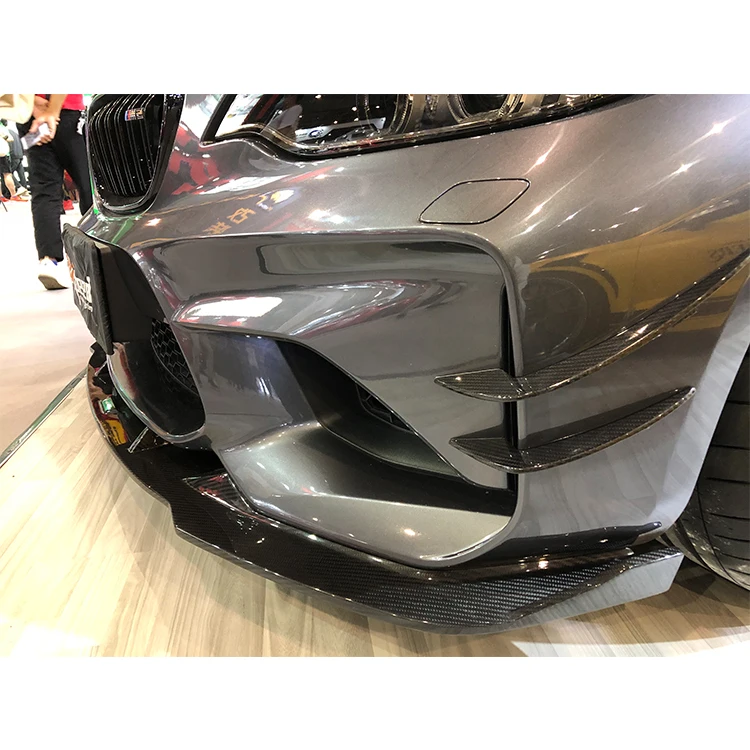 TAKD Carbon Perfect Fitment Aerodynamic Universal Rear Spoilers Dry Carbon Fiber Bumper Canards for bmws M2C F8X 
TAKD Carbon Perfect Fitment Aerodynamic Universal Rear Spoilers Dry Carbon Fiber Bumper Canards for bmws M2C F8X