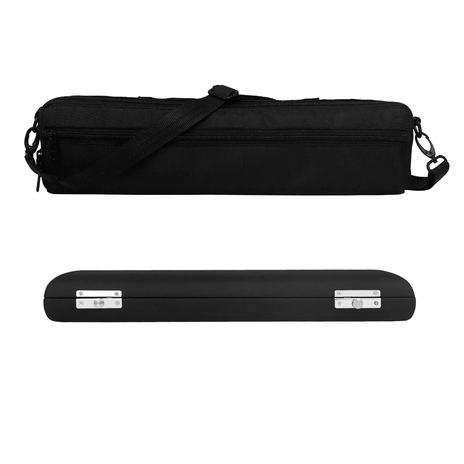 16 Hole Flute Case Bag Storage Box Set Woodwind Instrument Parts Accessories Portable Black Leather Box With Blue lining Handbag
16 Hole Flute Case Bag Storage Box Set Woodwind Instrument Parts Accessories Portable Black Leather Box With Blue lining Handbag