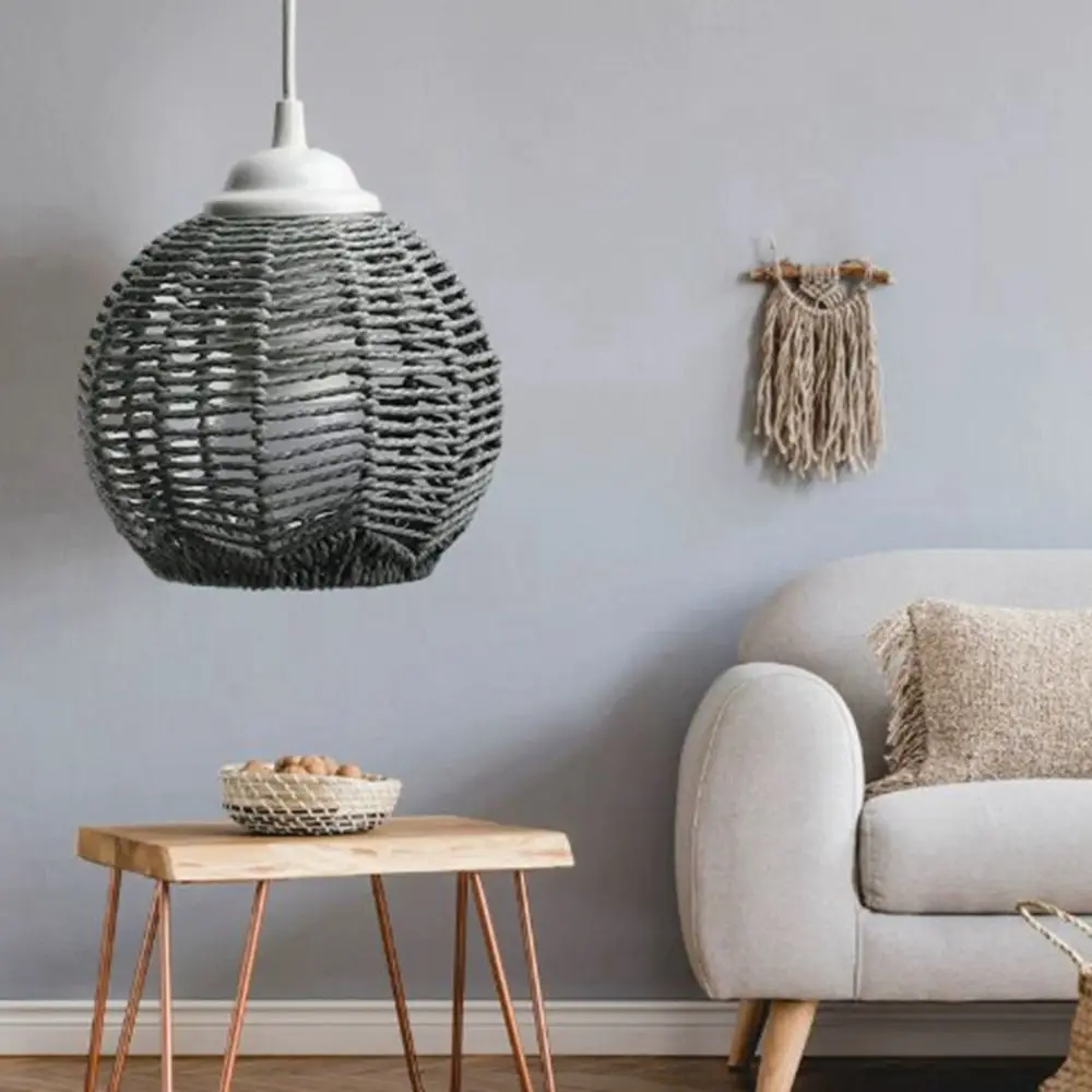 High Quality Imitation Hemp Rope Woven Lampshade Parts 6 Styles Restaurants Lampshade Hot Pot Restaurants Lanterns 
High Quality Imitation Hemp Rope Woven Lampshade Parts 6 Styles Restaurants Lampshade Hot Pot Restaurants Lanterns