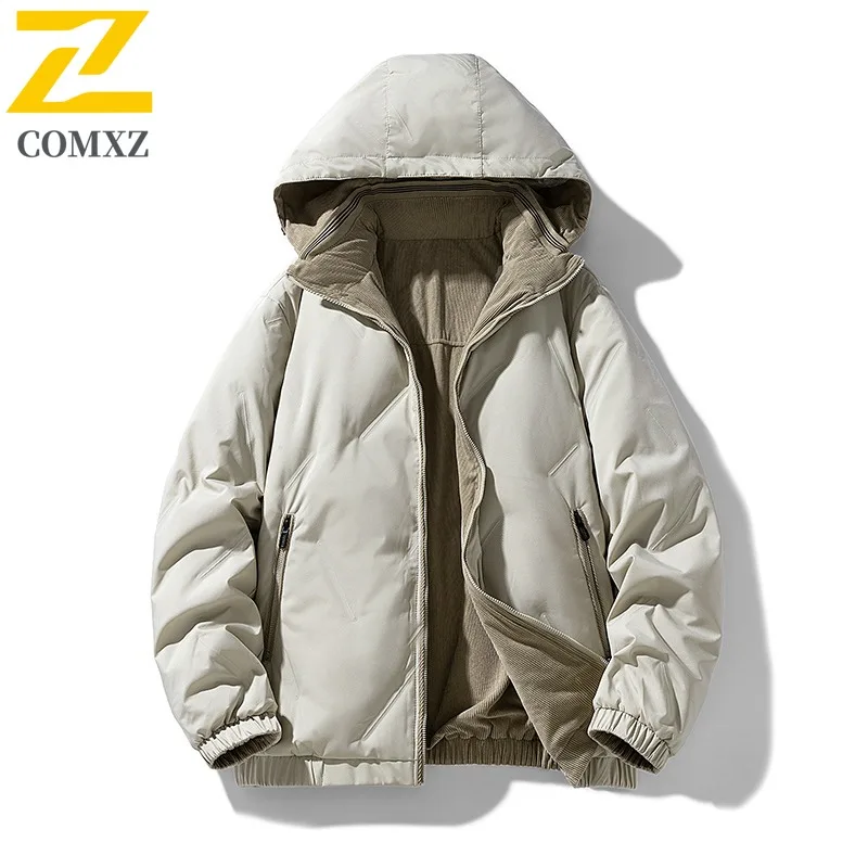 COMXZ Fashionable Padded Jacket Wear Resistant Loose Waterproof Camping Cotton Padded Jacket Work Thick Warm Men Bread Jacket
COMXZ Fashionable Padded Jacket Wear Resistant Loose Waterproof Camping Cotton Padded Jacket Work Thick Warm Men Bread Jacket