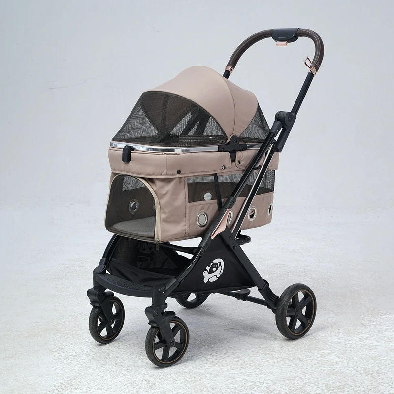 Medium Pet Stroller Silent Wheel Design Low Center Gravity Foldable Adjustable Features Comfortable Waterproof Carrier For Dogs
Medium Pet Stroller Silent Wheel Design Low Center Gravity Foldable Adjustable Features Comfortable Waterproof Carrier For Dogs