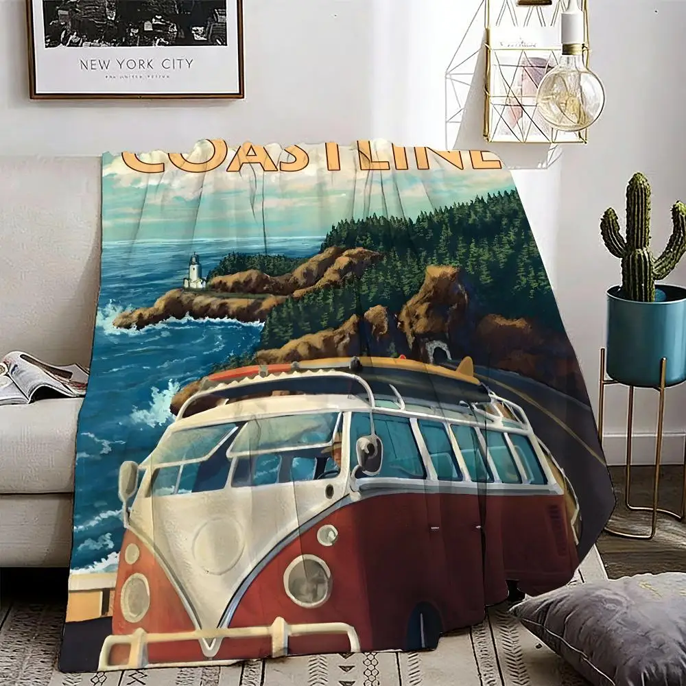 Big Sur Throw Lightweight 240g Flannel Blanket Soft Skin-friendly for Summer Cooling
Big Sur Throw Lightweight 240g Flannel Blanket Soft Skin-friendly for Summer Cooling