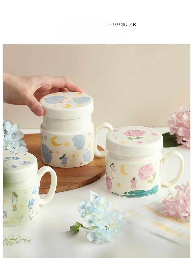 Cute Cartoon Ceramic Covered Cup Bird Shape Tea Cup High Aesthetic Value Coffee Cup for Home Use Fat Bird Design
Cute Cartoon Ceramic Covered Cup Bird Shape Tea Cup High Aesthetic Value Coffee Cup for Home Use Fat Bird Design