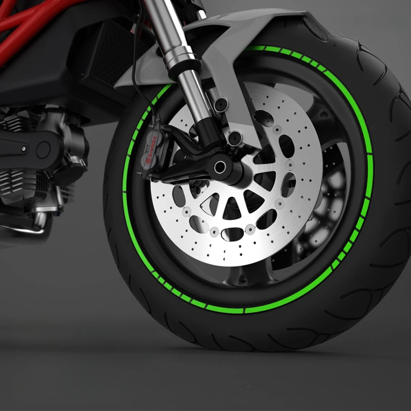 16Pcs 18in Universal Motorcycle Wheel Rim Reflective Sticker Safety Reflective Bicycle Wheel Decals Motorbike Decorative Sticker
16Pcs 18in Universal Motorcycle Wheel Rim Reflective Sticker Safety Reflective Bicycle Wheel Decals Motorbike Decorative Sticker