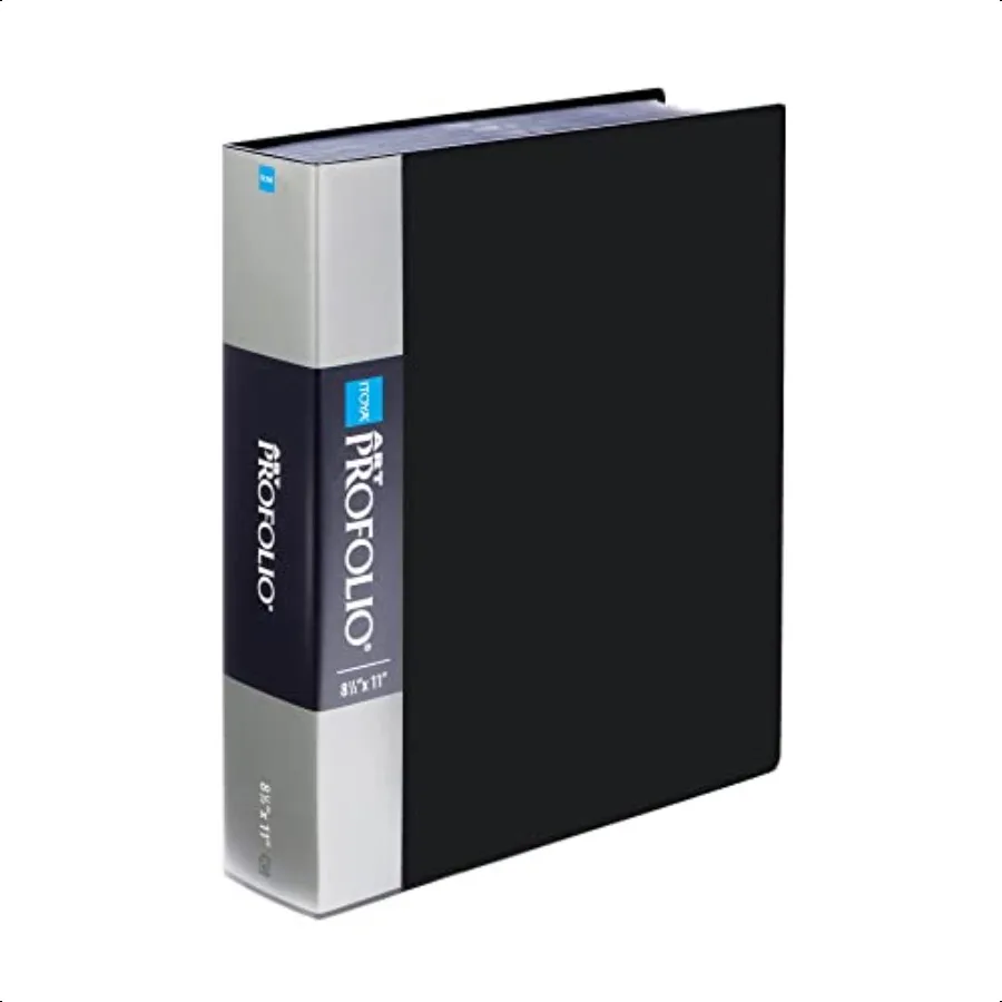 Original Art ProFolio 8.5x11 Black Art Portfolio Binder with Plastic Sleeves with 180 Pages Portfolio Folder for Artwork with C
Original Art ProFolio 8.5x11 Black Art Portfolio Binder with Plastic Sleeves with 180 Pages Portfolio Folder for Artwork with C