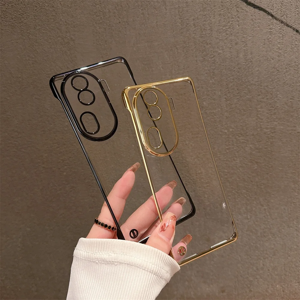 Ultra Thin Plating Frameless Case For Oppo Reno11 Reno 11 Pro (China) 5G Hard PC Clear Camera Protect Back Cover Shell
Ultra Thin Plating Frameless Case For Oppo Reno11 Reno 11 Pro (China) 5G Hard PC Clear Camera Protect Back Cover Shell