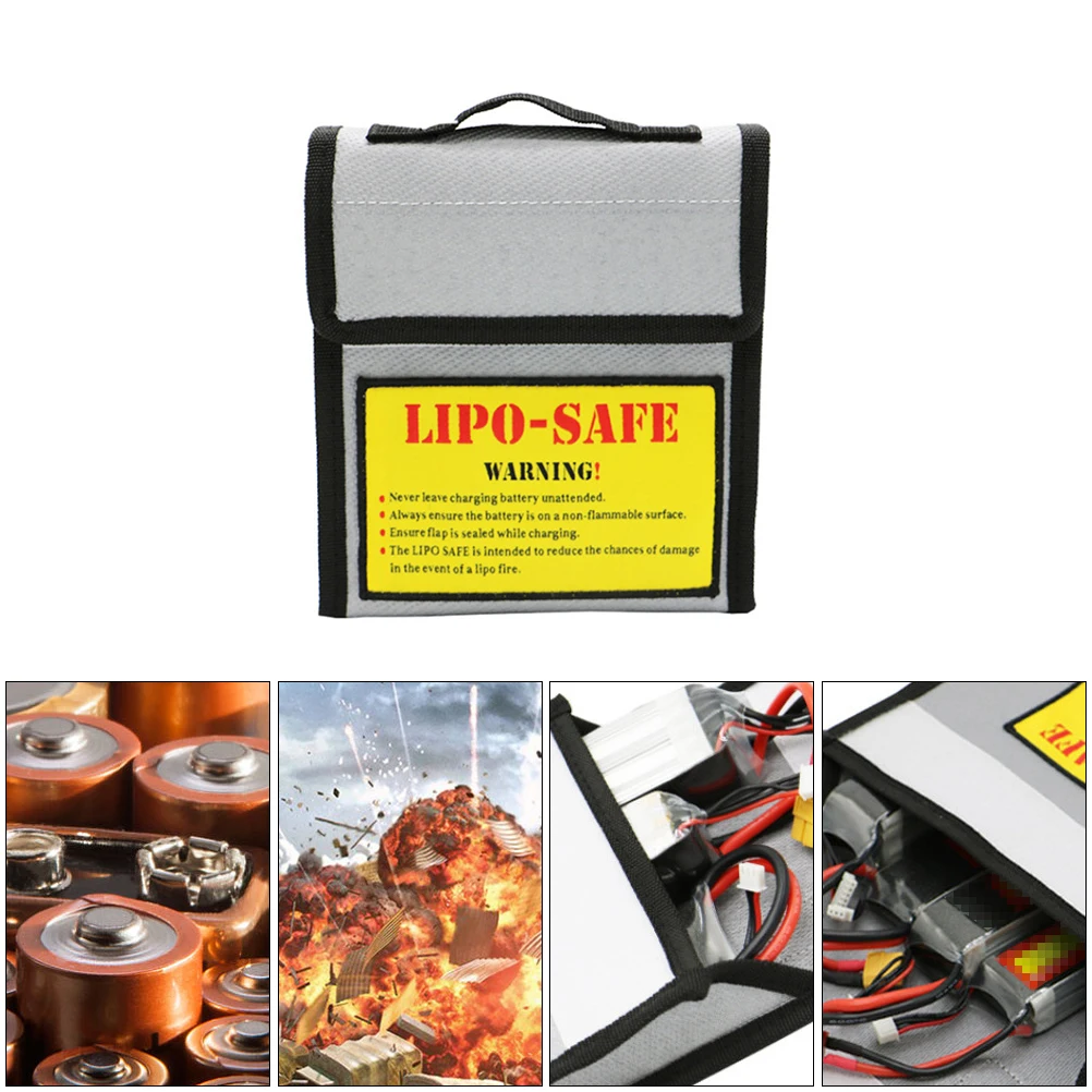 1pc Fireproof Bag Explosion-Proof Protective Pouch Durable Safe Storage Bag For Li Protection
1pc Fireproof Bag Explosion-Proof Protective Pouch Durable Safe Storage Bag For Li Protection