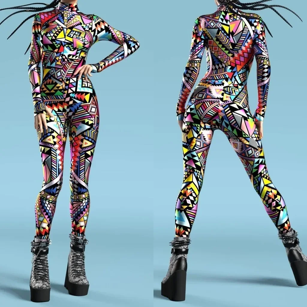 Unisex Cyber Punk 3D Digital Printing Halloween Party Role Play Outfit Women Men Cosplay Costume Carnival Jumpsuit
Unisex Cyber Punk 3D Digital Printing Halloween Party Role Play Outfit Women Men Cosplay Costume Carnival Jumpsuit