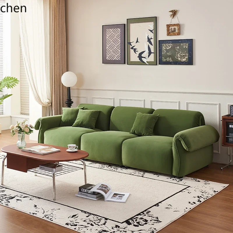 HSN retro octopus sofa small apartment dark green cream straight row
HSN retro octopus sofa small apartment dark green cream straight row