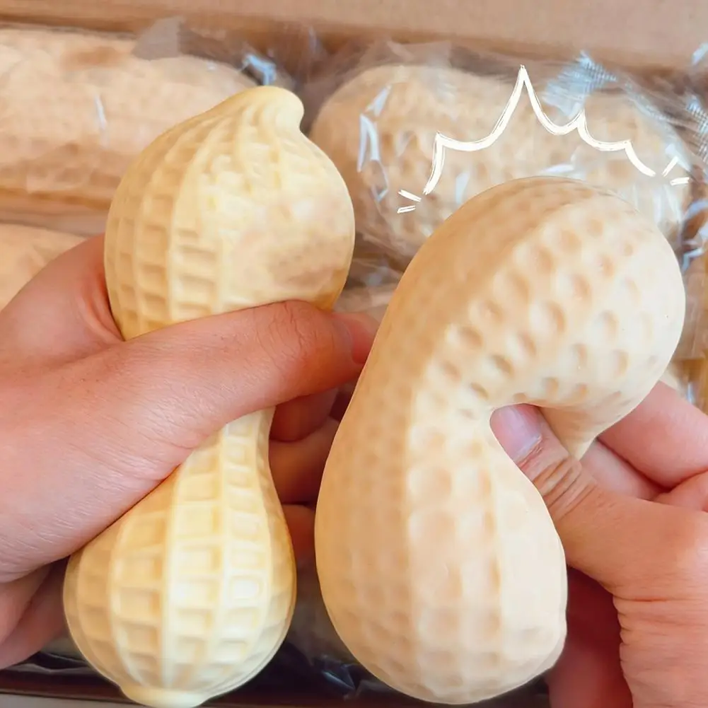 1/3/5Pcs Peanut Stress Toy, Portable Peanut Shaped Elastic Stress Ball, Stress Relief Slow Rising Soft Mini Squeeze Peanut Toy
1/3/5Pcs Peanut Stress Toy, Portable Peanut Shaped Elastic Stress Ball, Stress Relief Slow Rising Soft Mini Squeeze Peanut Toy