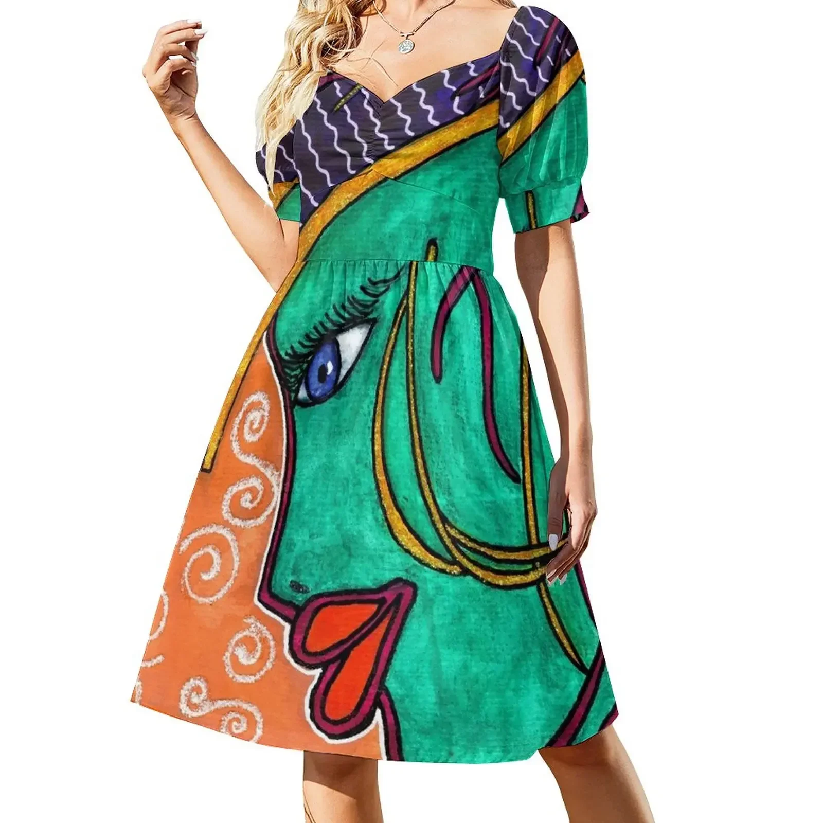 Turquoise Short-Sleeved Dress women's clothing summer 2025 novelties Bridesmaid dress woman womens clothing Dress
Turquoise Short-Sleeved Dress women's clothing summer 2025 novelties Bridesmaid dress woman womens clothing Dress