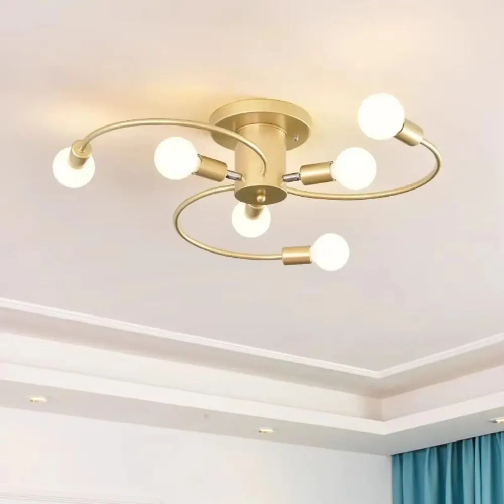 Black White Gold Ceiling Light Soft Iron Material Minimalist Ceiling Light Energy Saving Six Heads Nordic Ceiling Light
Black White Gold Ceiling Light Soft Iron Material Minimalist Ceiling Light Energy Saving Six Heads Nordic Ceiling Light