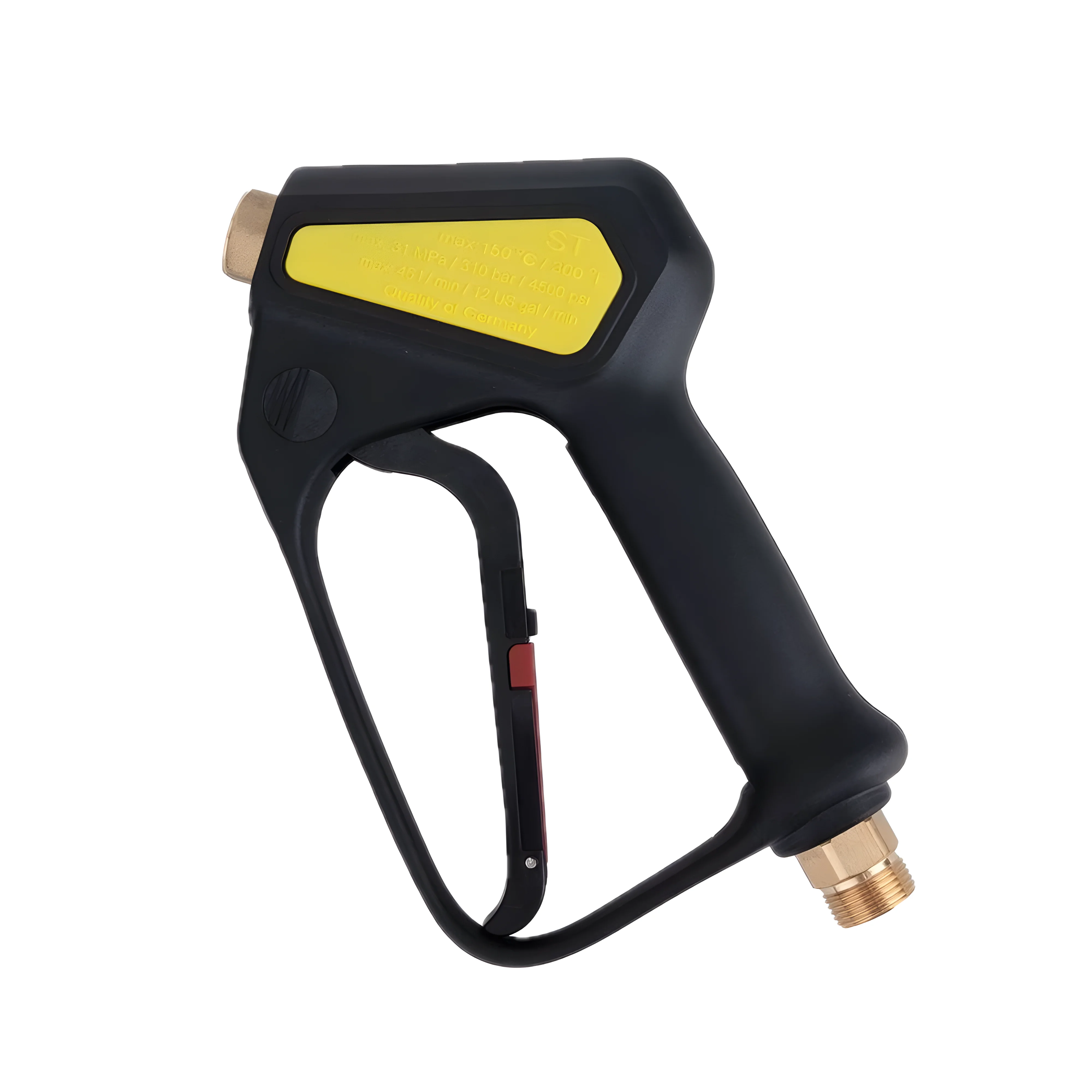 High Pressure Washer Gun ST2300 - 310bar/4500psi Metal Car Wash Water Gun With M22-M-ID14 Inlet
High Pressure Washer Gun ST2300 - 310bar/4500psi Metal Car Wash Water Gun With M22-M-ID14 Inlet