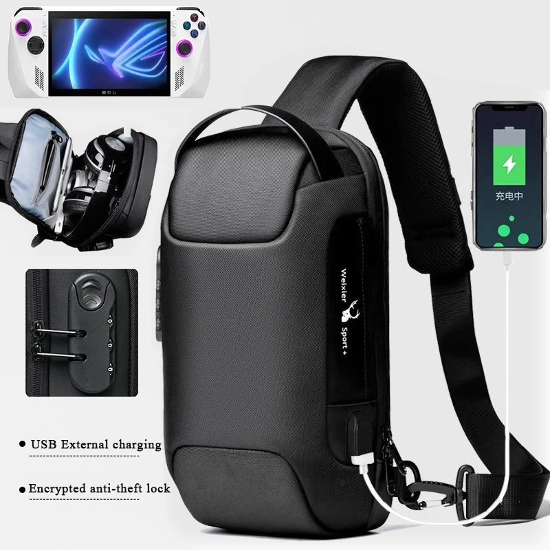 Portable StorageBag with Shockproof and Anti-theft USB Charging Suitable for Steam Deck Gaming Accessories
Portable StorageBag with Shockproof and Anti-theft USB Charging Suitable for Steam Deck Gaming Accessories