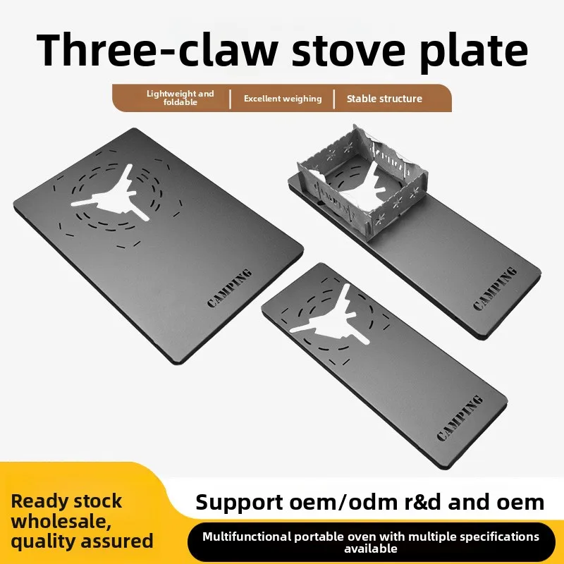 IGT Table 3 Jaw Stove Plate Module Butterfly Outdoor Camping Table Camping Table Accessories with Wind Deflector Cassette Stove
IGT Table 3 Jaw Stove Plate Module Butterfly Outdoor Camping Table Camping Table Accessories with Wind Deflector Cassette Stove
