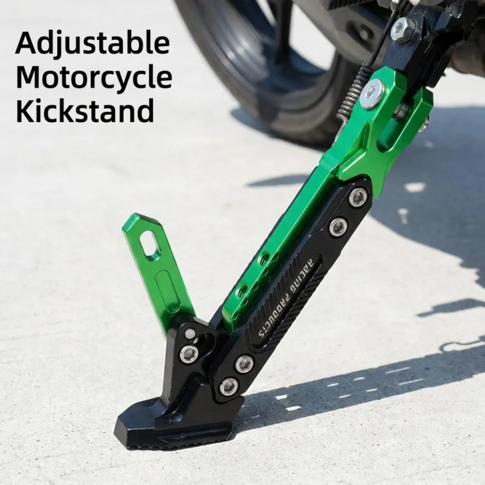 CNC Adjustable Motorcycle Kickstand, Modified Side Stand, Multi-Color Universal Parts
CNC Adjustable Motorcycle Kickstand, Modified Side Stand, Multi-Color Universal Parts