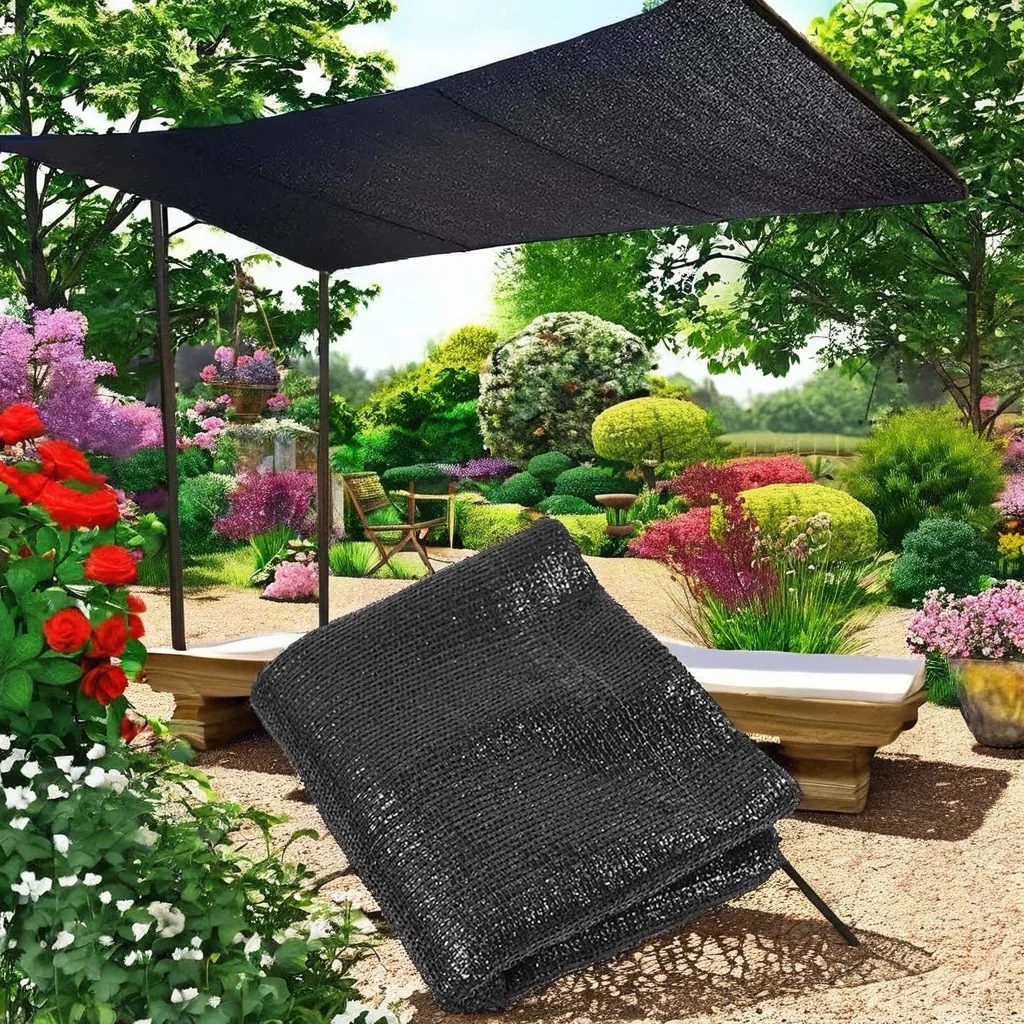 UV Resistant 60% Black Woven HDPE Shading Nets Rectangle Sunshade Greenhouse Net for Garden
UV Resistant 60% Black Woven HDPE Shading Nets Rectangle Sunshade Greenhouse Net for Garden