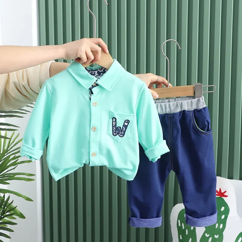 New Autumn Baby Clothes Suit Children Boys Casual Long Sleeved Shirt Pants 2Pcs/Sets Toddler Clothing Set Infant Kids Tracksuits
New Autumn Baby Clothes Suit Children Boys Casual Long Sleeved Shirt Pants 2Pcs/Sets Toddler Clothing Set Infant Kids Tracksuits