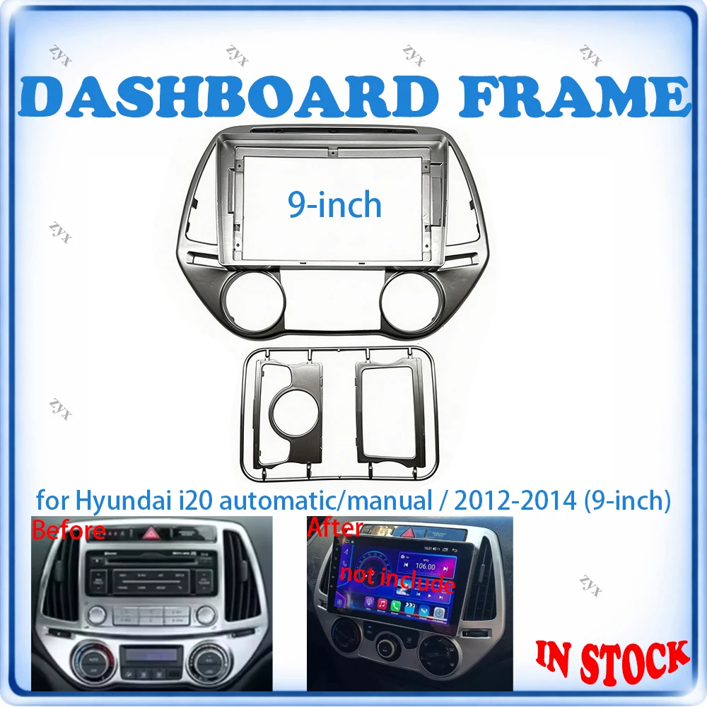 Car Radio Fascia Frame For Hyundai i20 Auto/Manual 2012-2014 9 inch Wiring Harness Power Cable Car Accessories Plug & Play
Car Radio Fascia Frame For Hyundai i20 Auto/Manual 2012-2014 9 inch Wiring Harness Power Cable Car Accessories Plug & Play