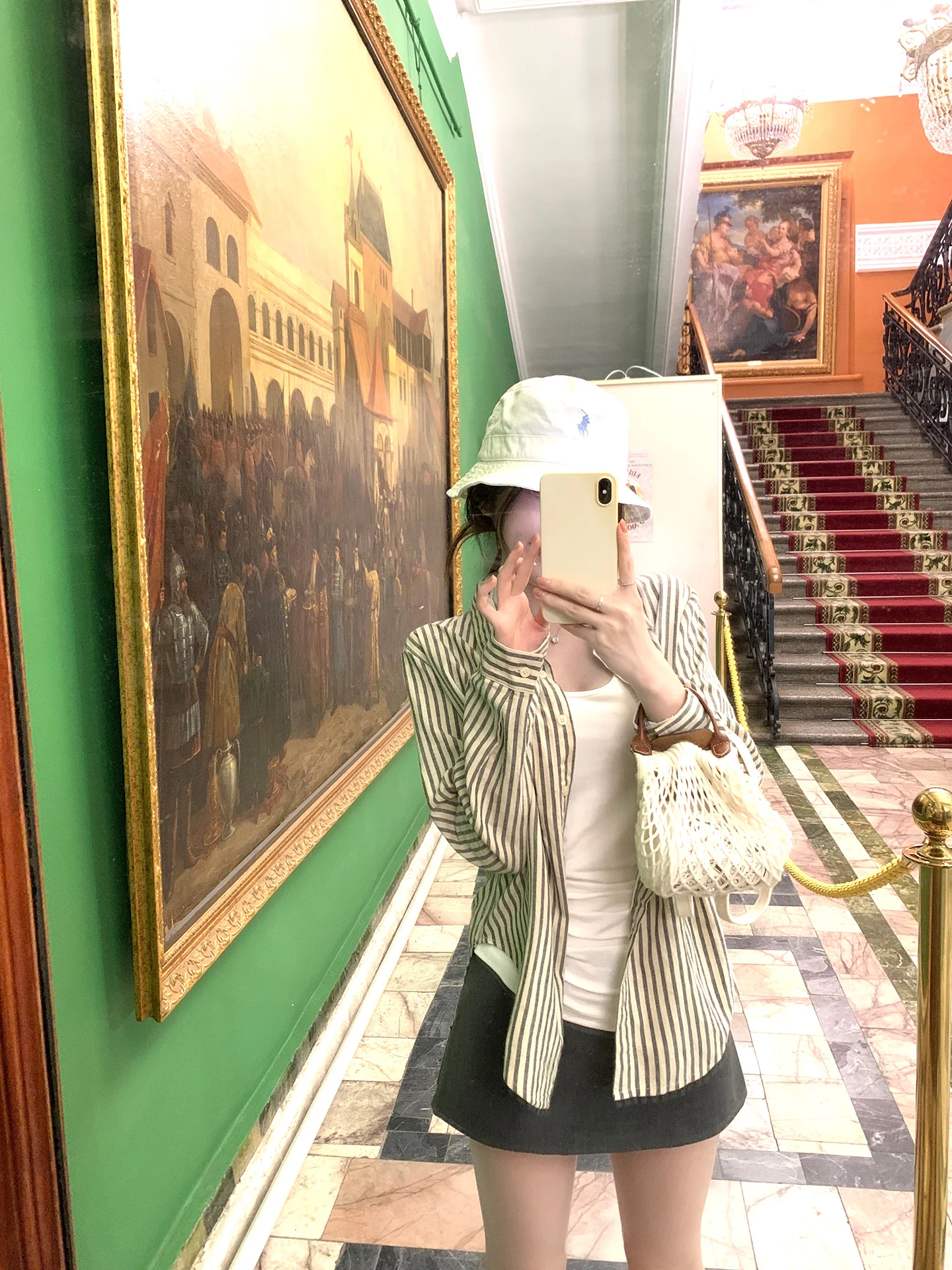 Женская хлопковая рубашка Panda Jingjing в полоску с длинным рукавом, дышащая, удобная, для повседневной носки, свободного кроя
Женская хлопковая рубашка Panda Jingjing в полоску с длинным рукавом, дышащая, удобная, для повседневной носки, свободного кроя