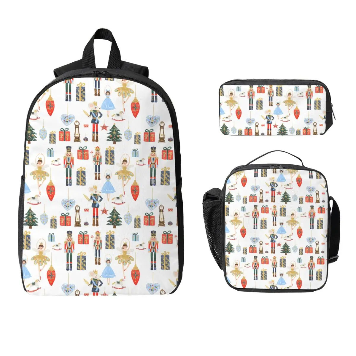 Christmas Nutcrackers Stars Ballerina Violin Backpack BookBag School Bag Shoulder Bags 3ps Insulated Lunch Bag Pencil Case
Christmas Nutcrackers Stars Ballerina Violin Backpack BookBag School Bag Shoulder Bags 3ps Insulated Lunch Bag Pencil Case