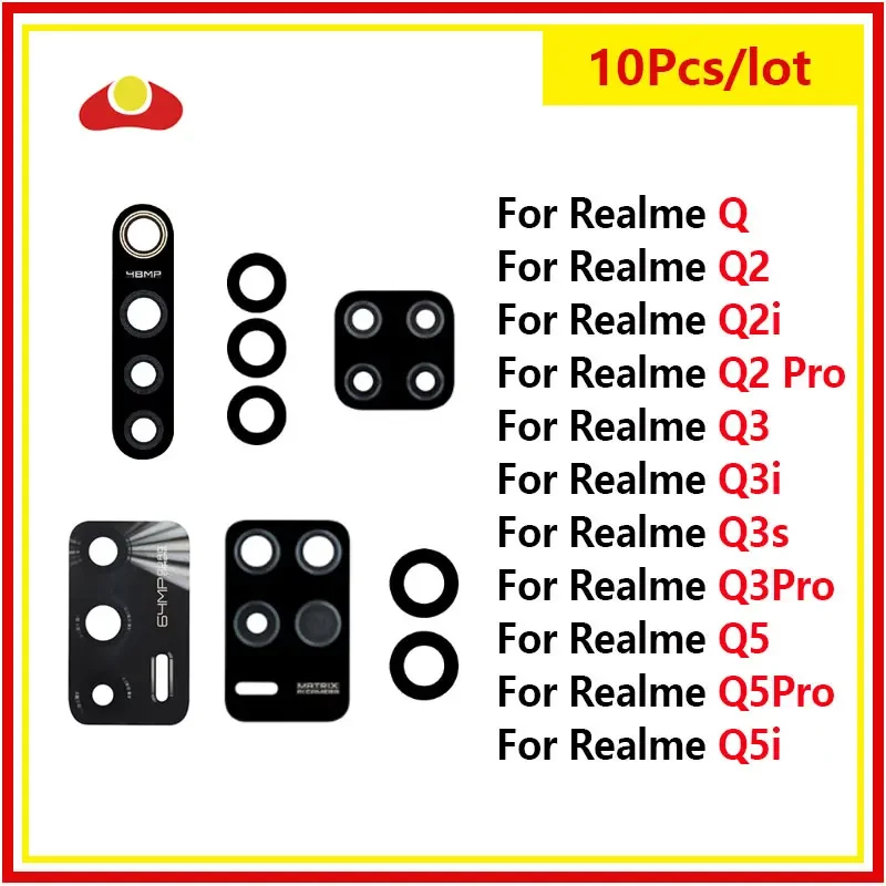 10Pcs Rear Back Camera Glass Lens For OPPO Realme Q Q2 Q2i Q2Pro Q3 Q3S Q3i Q3Pro Q5 Q5i Q5Pro with Sticker Replacement Parts
10Pcs Rear Back Camera Glass Lens For OPPO Realme Q Q2 Q2i Q2Pro Q3 Q3S Q3i Q3Pro Q5 Q5i Q5Pro with Sticker Replacement Parts
