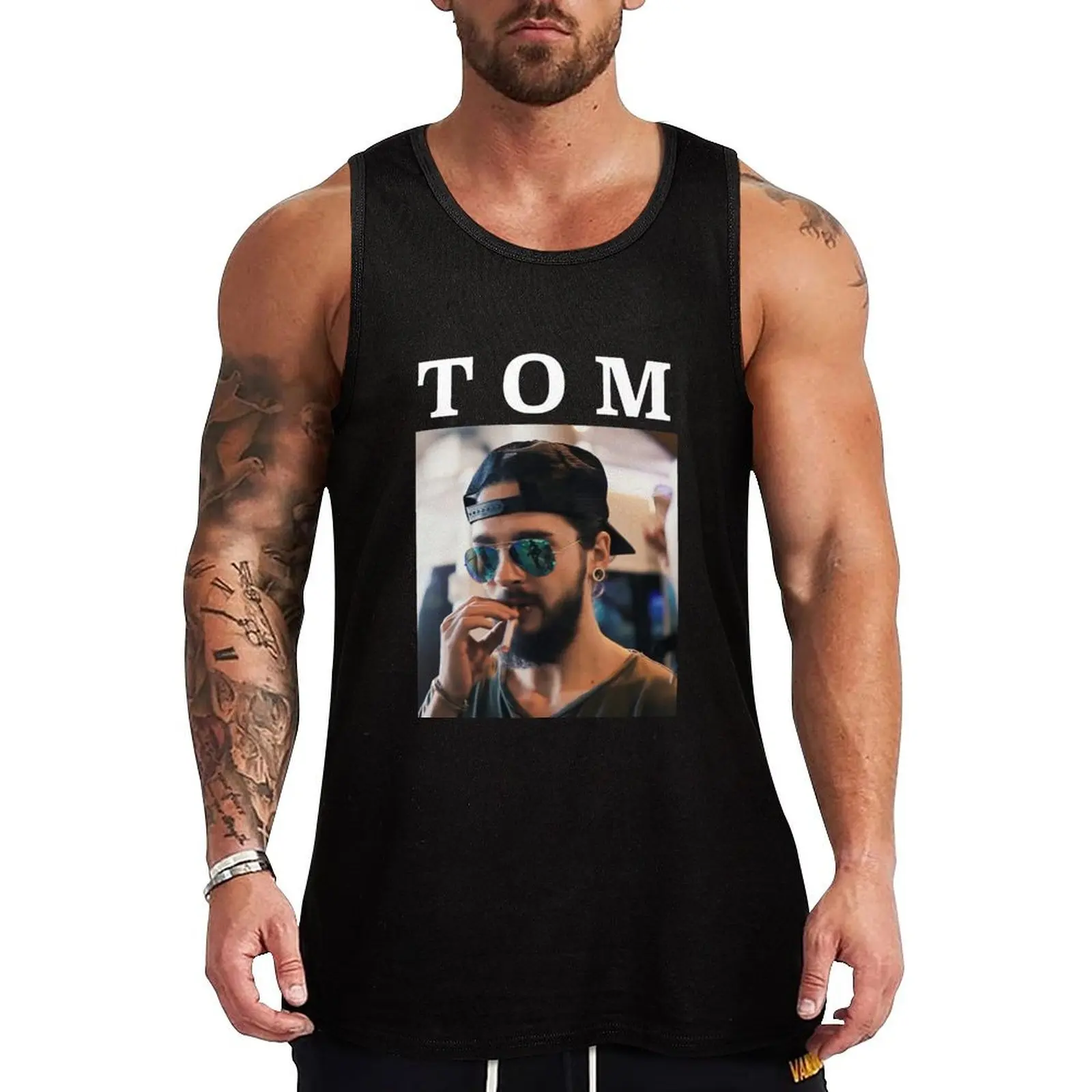 Tom Kaulitz inspiration Roukeys Tank Top Basic Layering Tank Top Casual Sleeveless Soft Shirt
Tom Kaulitz inspiration Roukeys Tank Top Basic Layering Tank Top Casual Sleeveless Soft Shirt