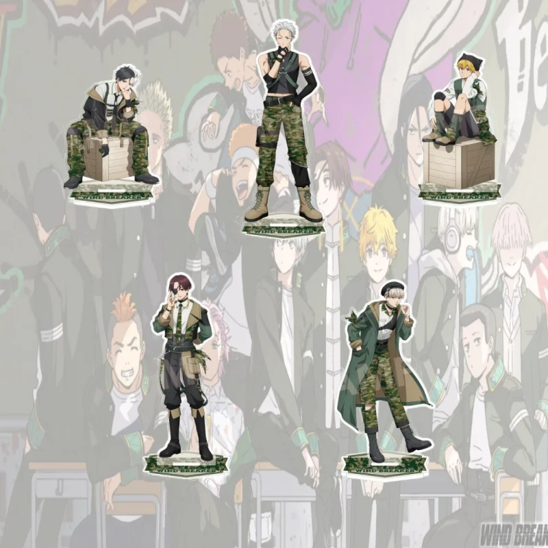 Wind Breaker 15CM ANIME Haruka Sakura Tsubaki Mimizuka Acrylic Figure Stand Desktop Ornament Collecting Accessories Keychain
Wind Breaker 15CM ANIME Haruka Sakura Tsubaki Mimizuka Acrylic Figure Stand Desktop Ornament Collecting Accessories Keychain