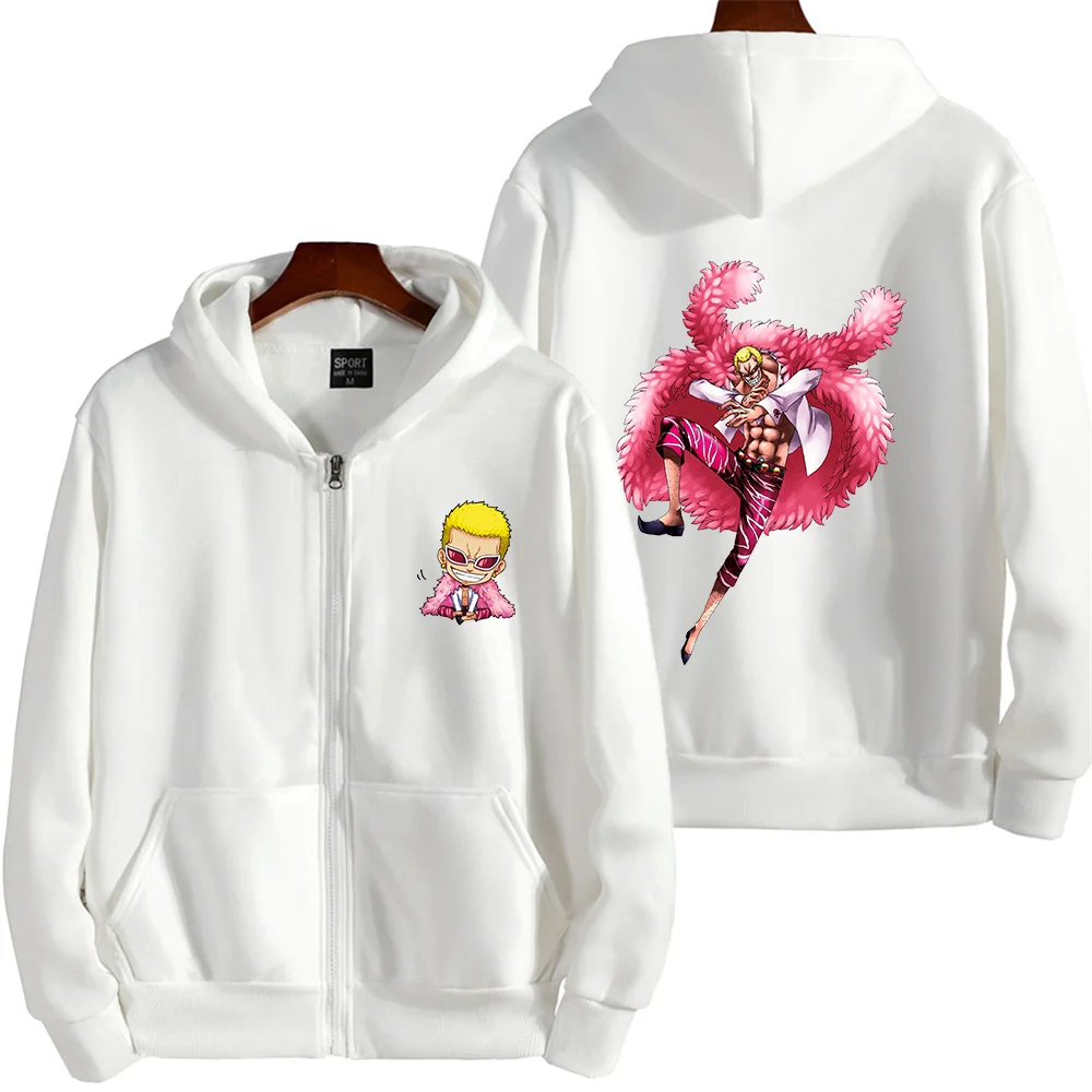 Толстовки с капюшоном в стиле аниме ONE PIECE Doflamingo, повседневные мужские и женские пуловеры, одежда для ролевых игр, осенние и зимние уличные толстовки
Толстовки с капюшоном в стиле аниме ONE PIECE Doflamingo, повседневные мужские и женские пуловеры, одежда для ролевых игр, осенние и зимние уличные толстовки