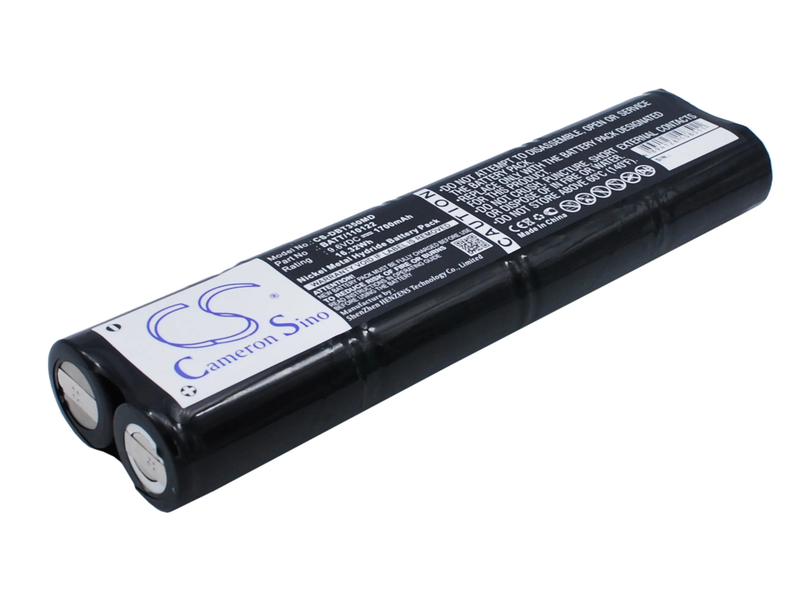 1700mAh Replacement Medical Battery for Bioset 3500
1700mAh Replacement Medical Battery for Bioset 3500