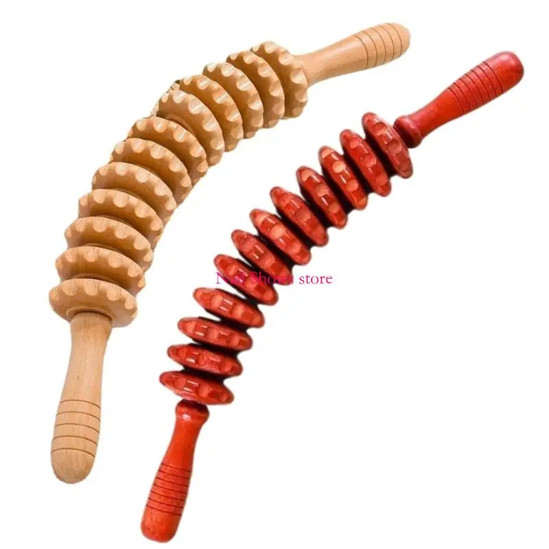 E0BC Multipurpose Wooden Therapy Roller 12 Node Design Deep Tissue Kneadings For Arms Calves Back Area
E0BC Multipurpose Wooden Therapy Roller 12 Node Design Deep Tissue Kneadings For Arms Calves Back Area
