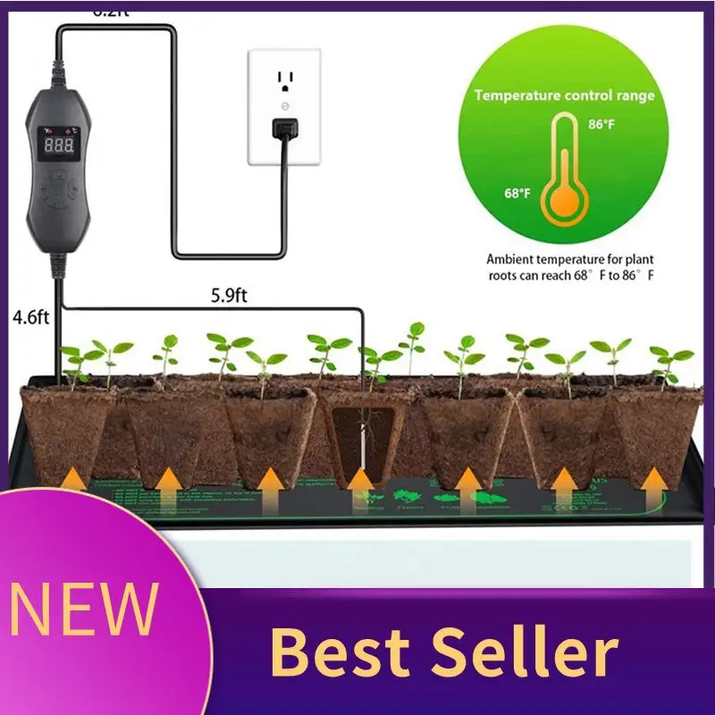 Plant Heating Pad For Indoor Home Gardening Seed Starting, Warm Germination Hydroponic, Easy To Use EU PLUG
Plant Heating Pad For Indoor Home Gardening Seed Starting, Warm Germination Hydroponic, Easy To Use EU PLUG