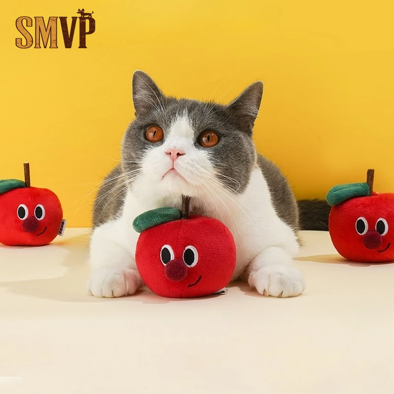 Fruit Plush Shape Adds Wood Polygonum and Catnip Pet Kitten Grinding Teeth To Relieve Boredom and Gnaw Toys Pet Toys
Fruit Plush Shape Adds Wood Polygonum and Catnip Pet Kitten Grinding Teeth To Relieve Boredom and Gnaw Toys Pet Toys