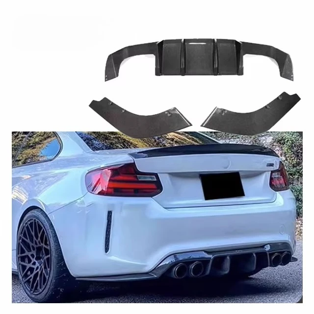 Carbon Fiber V Diffuser for BMW F87 M2 Upgrade V Style Body Kit F87 M2 Real Carbon Fiber Rear Diffuser
Carbon Fiber V Diffuser for BMW F87 M2 Upgrade V Style Body Kit F87 M2 Real Carbon Fiber Rear Diffuser