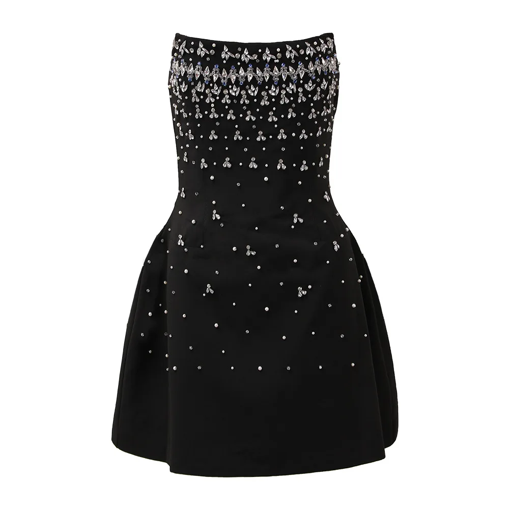 Women summer casual style,bling bling dress,full of design,perfect for party and wedding,strapless tube rhinestone dress
Women summer casual style,bling bling dress,full of design,perfect for party and wedding,strapless tube rhinestone dress