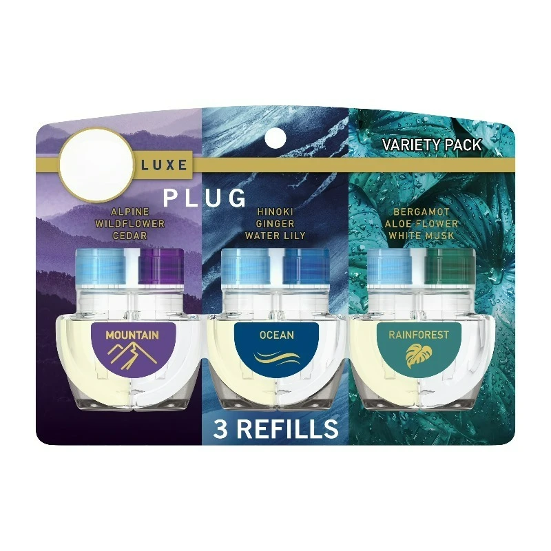 Ароматизатор для дома, сменный блок с ароматизированным маслом для устранения запахов, Elemental Mix, 3 сменных блока
Ароматизатор для дома, сменный блок с ароматизированным маслом для устранения запахов, Elemental Mix, 3 сменных блока