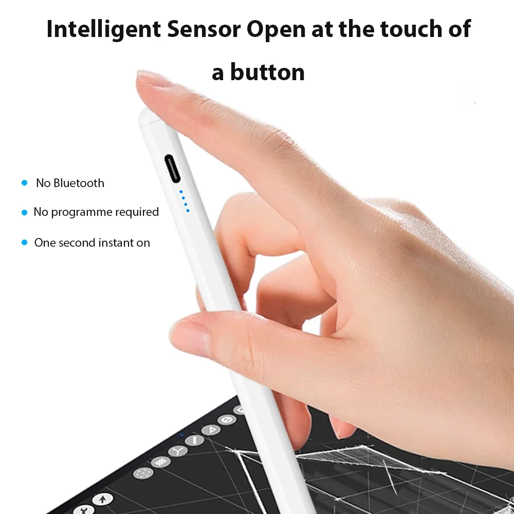 Для Ipad Стилус Сверхдлительный режим ожидания Refuse Palm Магнитная адсорбция Apple Pencil Аксессуар для Ipad для IPad 2018-2023 Pro Mini Air
Для Ipad Стилус Сверхдлительный режим ожидания Refuse Palm Магнитная адсорбция Apple Pencil Аксессуар для Ipad для IPad 2018-2023 Pro Mini Air