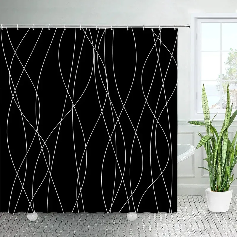 JHB23Modern Shower Curtains with Hooks Geometric Bath Curtains For Bathroom Bathtub Waterproof Personality Polyester Cloth H9Kj(
JHB23Modern Shower Curtains with Hooks Geometric Bath Curtains For Bathroom Bathtub Waterproof Personality Polyester Cloth H9Kj(