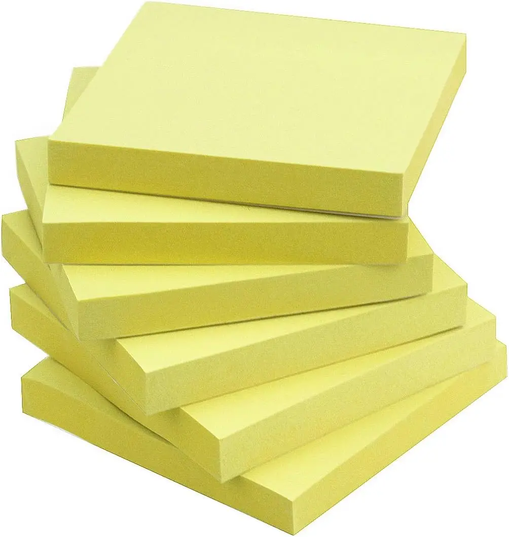 Sticky Notes 3x3 Self-Stick Notes Yellow 6 Pads 100 Sheets per Pad for Office School
Sticky Notes 3x3 Self-Stick Notes Yellow 6 Pads 100 Sheets per Pad for Office School