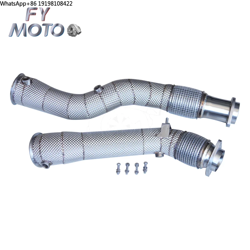 Выхлопная труба для BMW X3M X4M F97 F98 3.0T S58 2019+ с теплозащитным экраном
Выхлопная труба для BMW X3M X4M F97 F98 3.0T S58 2019+ с теплозащитным экраном