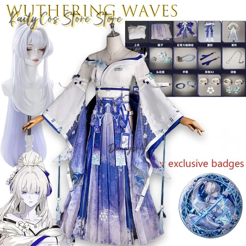 Hiyuki Cosplay Costume Halloween Christmas Role Playing Party Comic Costume Cos Game Wuthering Waves Dress S-XXL Newly Halloween
Hiyuki Cosplay Costume Halloween Christmas Role Playing Party Comic Costume Cos Game Wuthering Waves Dress S-XXL Newly Halloween