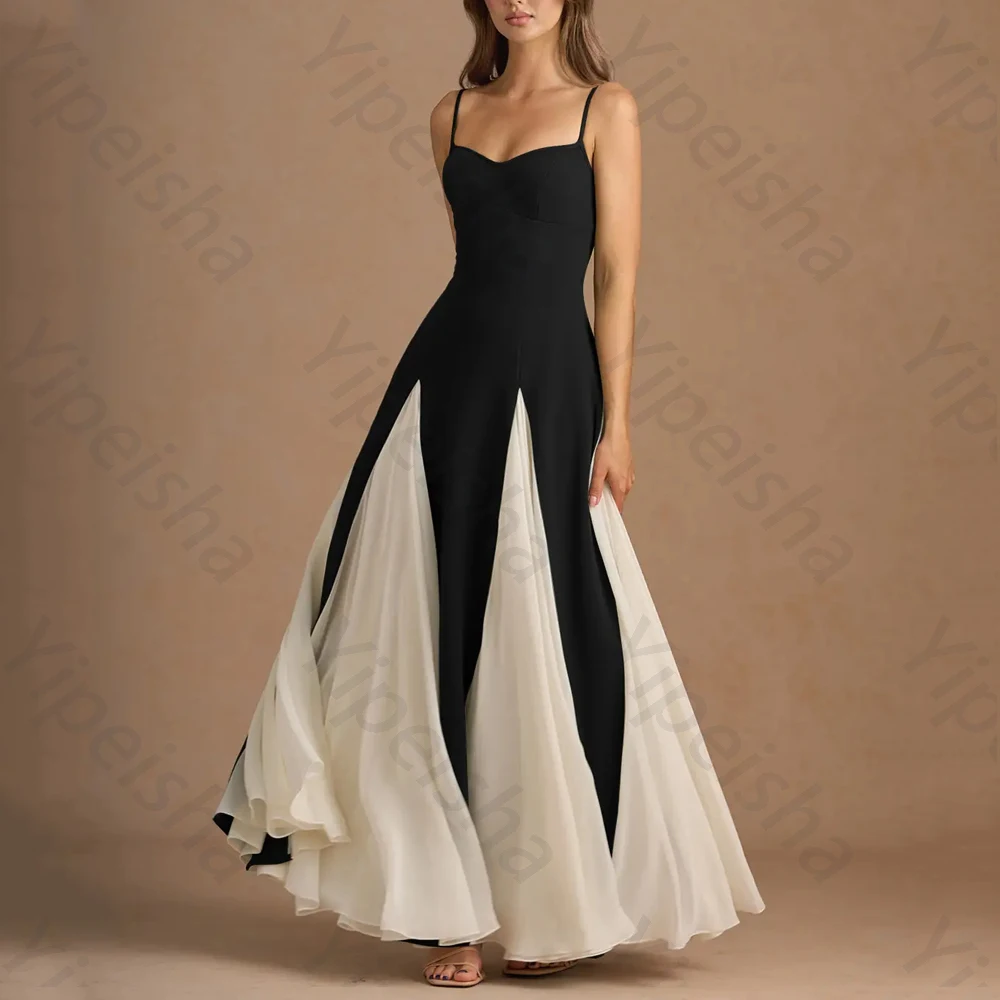 Customized Evening Dresses Off Shoulder Spaghetti Strap V-Neck Chiffon Prom Dress Exquisite High Quality Party Gowns for Women
Customized Evening Dresses Off Shoulder Spaghetti Strap V-Neck Chiffon Prom Dress Exquisite High Quality Party Gowns for Women