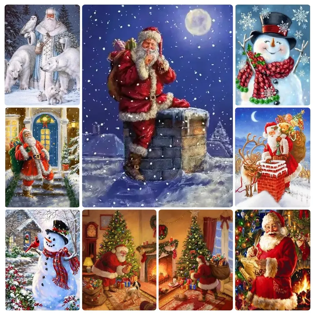 DIY Festive Christmas Santa Claus Snowman Jigsaw Puzzles for Adults Focus Enhancement Therapy Meaningful Retirement Gift
DIY Festive Christmas Santa Claus Snowman Jigsaw Puzzles for Adults Focus Enhancement Therapy Meaningful Retirement Gift