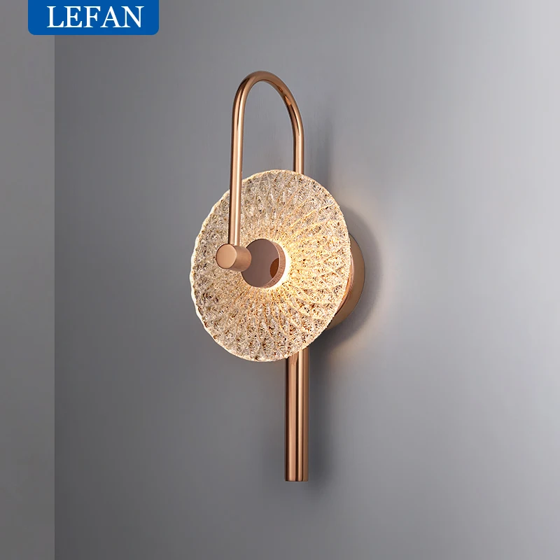 Light luxury crystal wall lamp living room bedroom bedside lamp luxury atmosphere creative modern household background wall lamp
Light luxury crystal wall lamp living room bedroom bedside lamp luxury atmosphere creative modern household background wall lamp