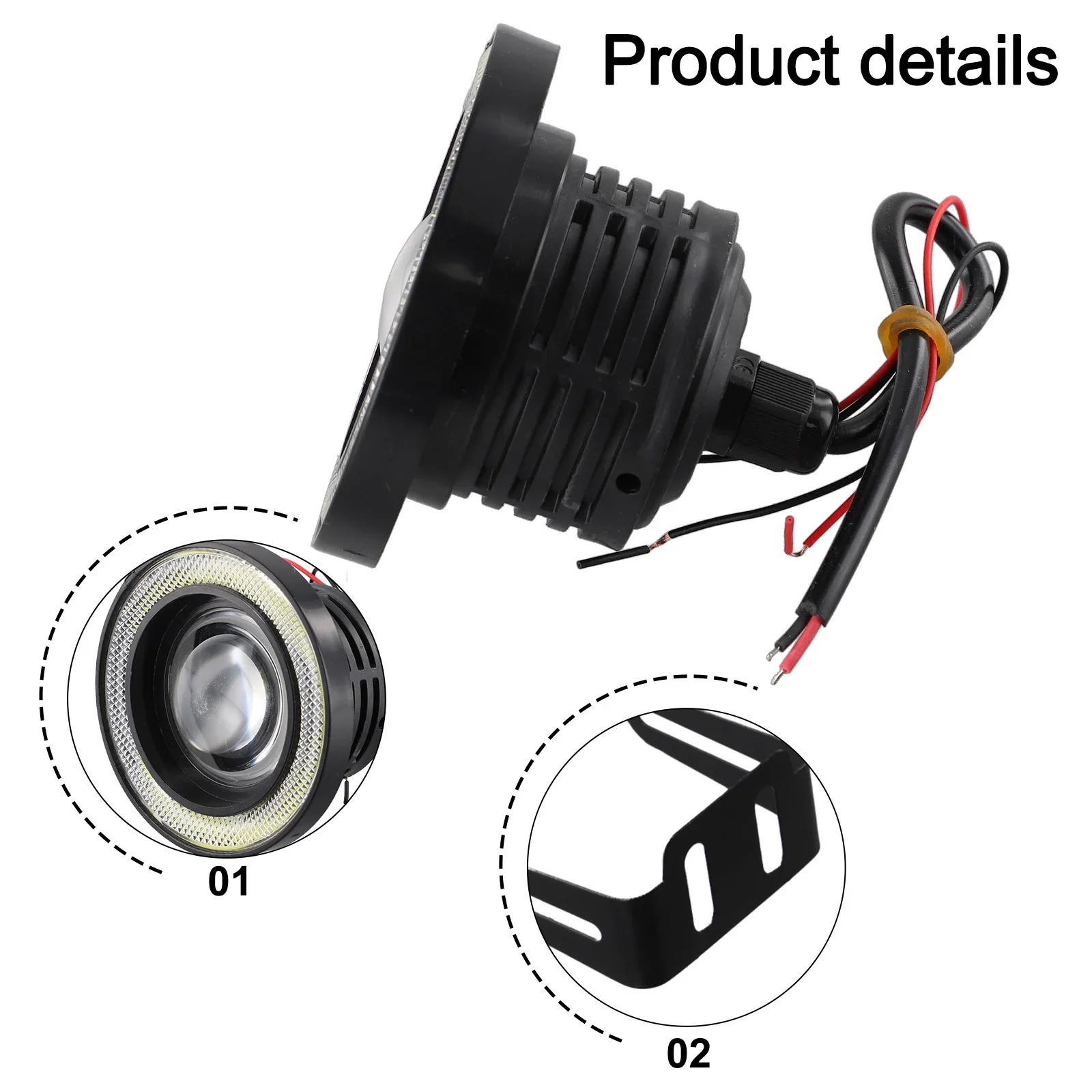 12V Fog Light Car LED Fog Light For Automotive Lighting High Universality Fitment Non-deformation Quick Installation
12V Fog Light Car LED Fog Light For Automotive Lighting High Universality Fitment Non-deformation Quick Installation