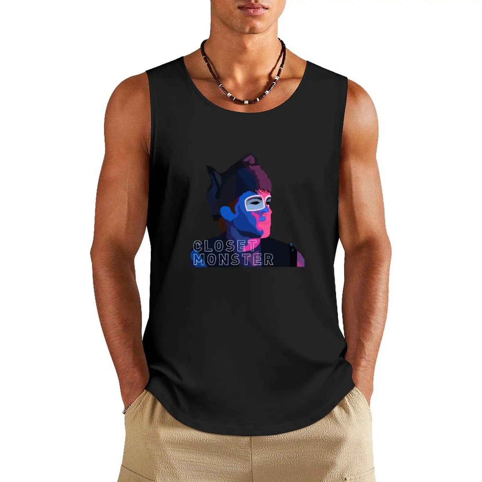 CLOSET MONSTER Tank Top men gym clothing T-shirt male running shirt underwear Men's t shirt
CLOSET MONSTER Tank Top men gym clothing T-shirt male running shirt underwear Men's t shirt