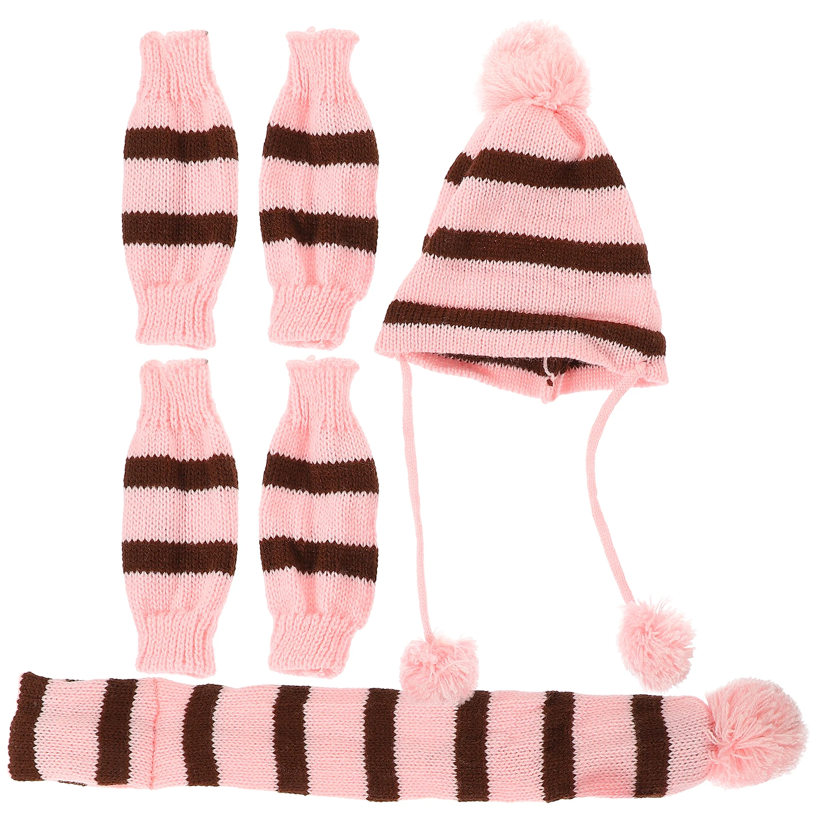 1 set 1 Set Knitted Dog Scarf Hat Set Warm Costume Winter Pet Accessories Cosplay Party Photo Shoots Small Size Pink Brown
1 set 1 Set Knitted Dog Scarf Hat Set Warm Costume Winter Pet Accessories Cosplay Party Photo Shoots Small Size Pink Brown