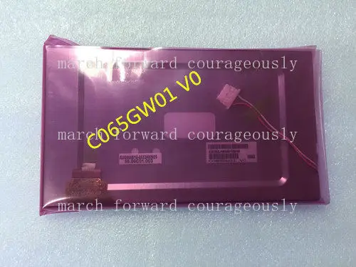 Original 6.5-inch C065GW01 V0/V1 vehicle-mounted navigation LCD display screen
Original 6.5-inch C065GW01 V0/V1 vehicle-mounted navigation LCD display screen